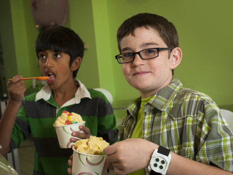 吃Frozen Yogurt