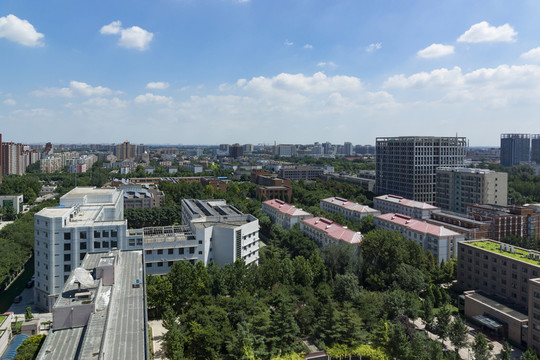 北京大興區(qū)城市風(fēng)光