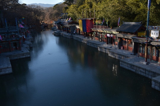 頤和園的蘇州街