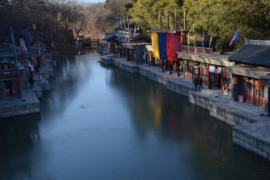 頤和園的蘇州街