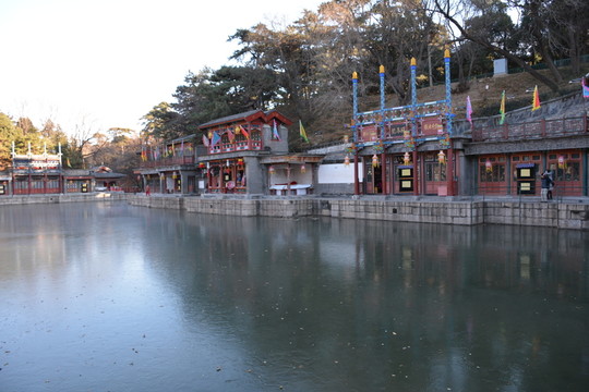 頤和園的蘇州街
