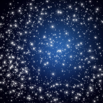 夜空中的星星