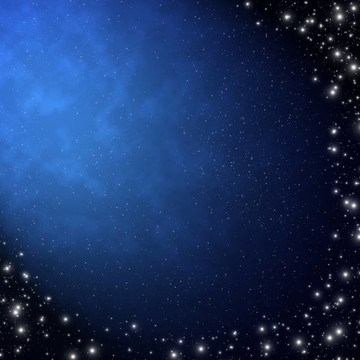 夜空中的星星