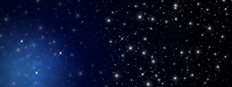 夜空中的星星
