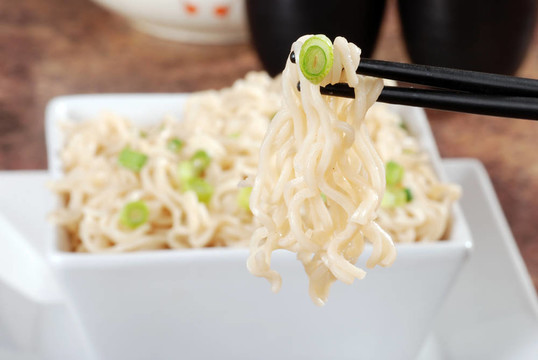 亞洲面條特寫