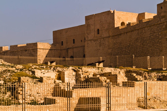 ribat -馬赫迪耶-阿拉伯設防和墓地在突尼斯北部的海邊小鎮(zhèn)