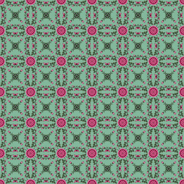 無縫Rose Kaleidoscopes