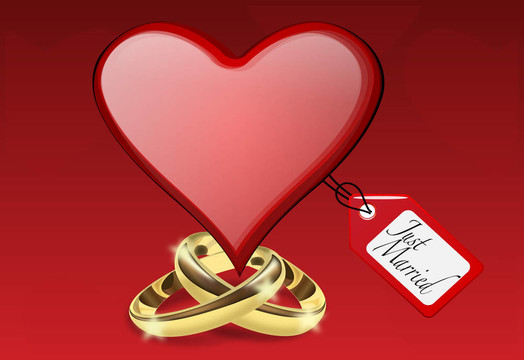 剛剛結(jié)婚