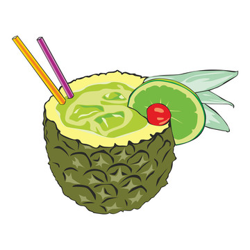 菠蘿雞尾酒