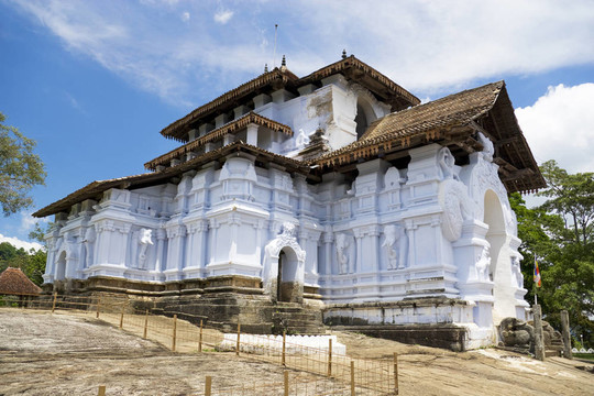 lankathilaka viharaya寺；Kandy；斯里蘭卡