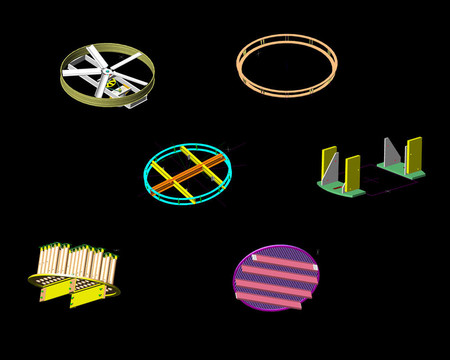 機(jī)器零件3D渲染