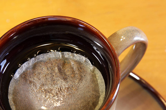 茶葉袋特寫