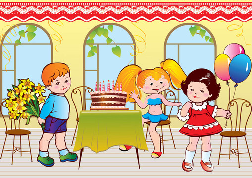 生日快樂派對(duì)。