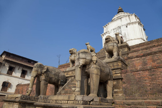 Silu Mahadev；巴德岡杜巴廣場；尼泊爾