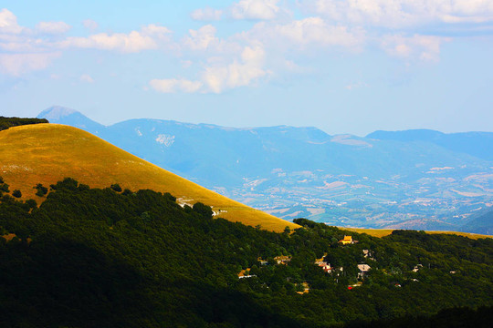 亞平寧山脈的美麗風景