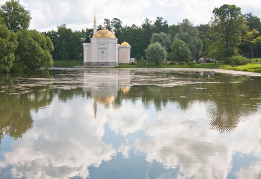 土耳其浴。Tsarskoye Selo（俄羅斯）；圣彼得堡；俄羅斯。