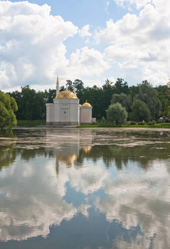 土耳其浴。Tsarskoye Selo（俄羅斯）；圣彼得堡；俄羅斯。
