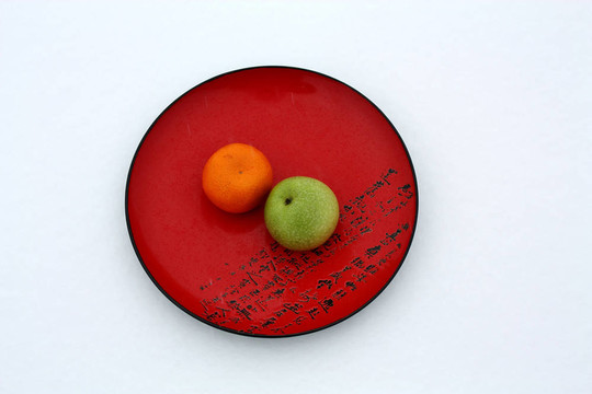 盤(pán)子上的蘋(píng)果和普通話(huà)