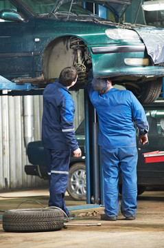 雙車機(jī)械診斷自動懸架