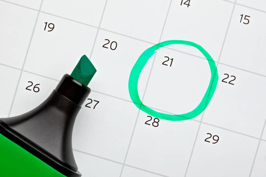 日歷重要年份