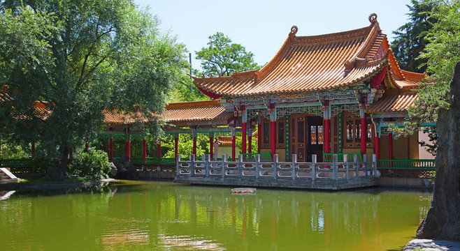 傳統(tǒng)的中國館