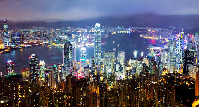 香港的夜晚