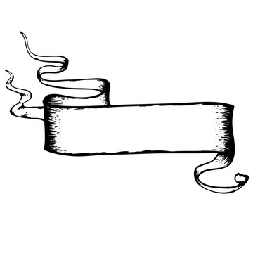 復(fù)古緞帶圖