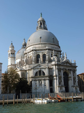 Basilica di Santa Maria Della致敬-威尼斯；意大利。Santa Mari