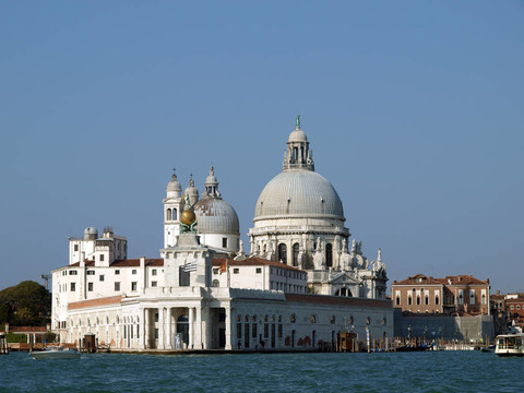 Basilica di Santa Maria Della致敬-威尼斯；意大利。Santa Mari