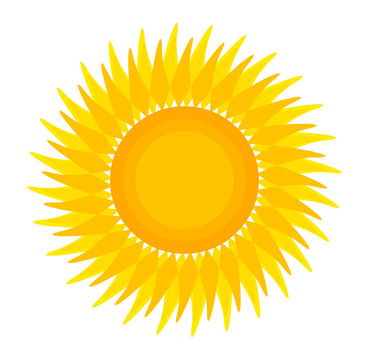 太陽的插圖