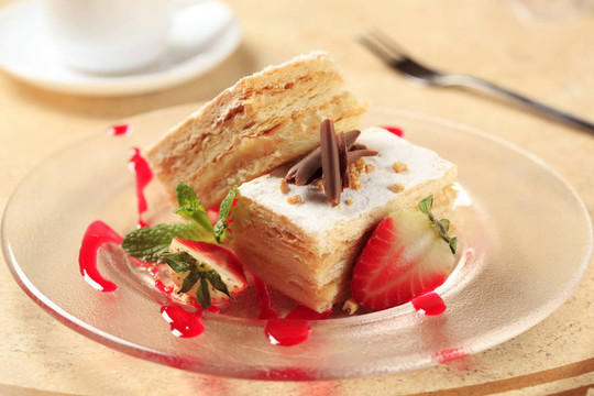 Mille feuille的糕點(diǎn)