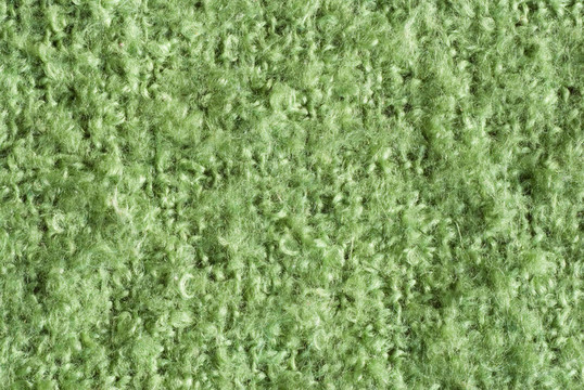 羊毛織物的綠色
