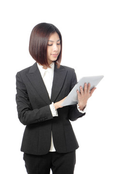 幸福的女人對平板電腦業(yè)務(wù)