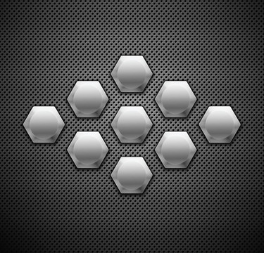 摘要metalicl背景。插畫。
