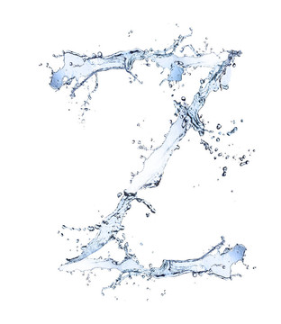 水的字母