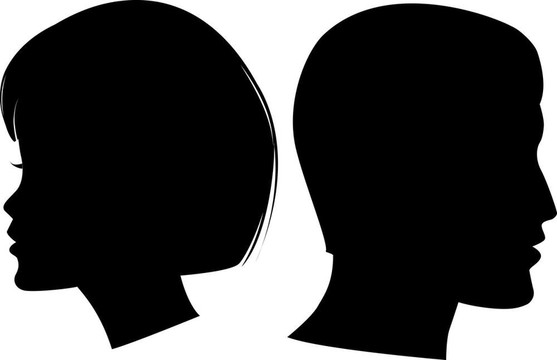 面對男人和女人