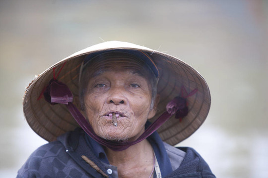越南老人的人