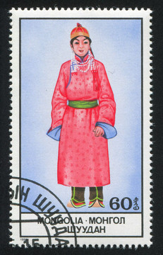 穿著民族服裝的女人