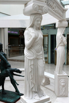 雕塑 美女 TIF格式