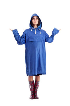 等待雨的女人。