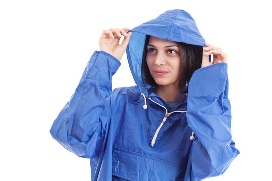 女人穿的雨衣