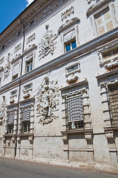 某宮。Ferrara。Emilia Romagna。意大利.