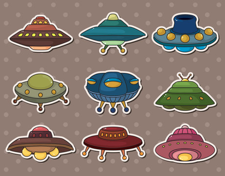 UFO貼紙