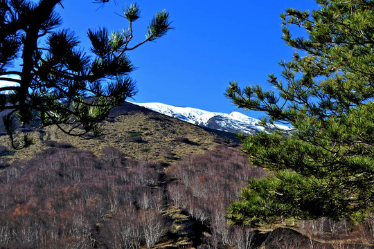 西西里島的埃特納火山；