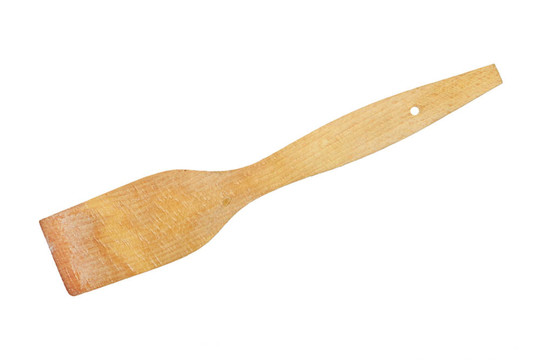 廚房用具，孤立木