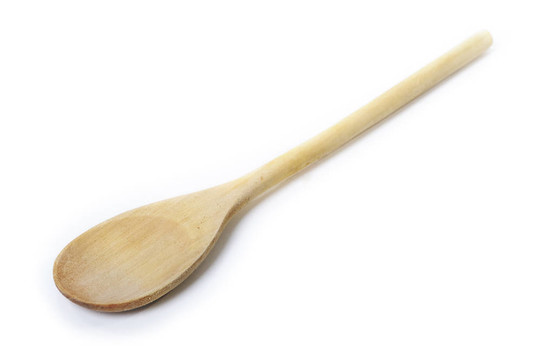 廚房用具，孤立木