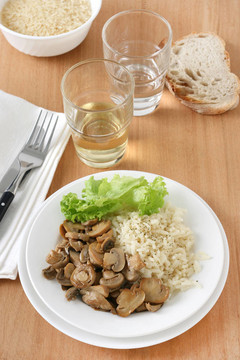 香菇米飯
