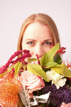 女孩與Flowers