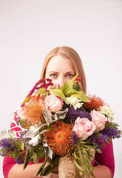 女孩與Flowers