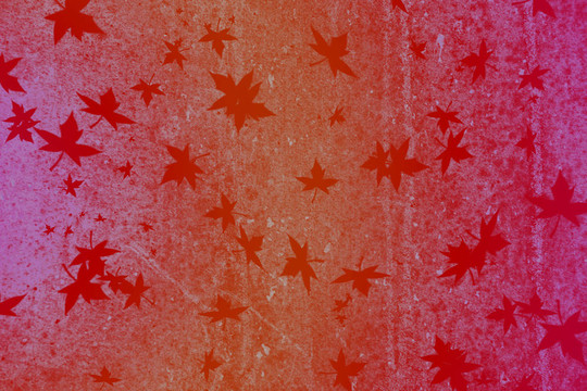 紅色的葉子